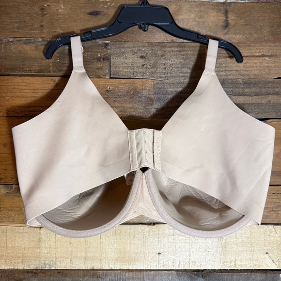 Lane Bryant Cacique Bra Size 40G Lightly Lined Full Coverage Bra Beige - Picture 2 of 7
